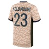 Officiële Voetbalshirt Paris Saint-Germain Kolo Muani 23 Vierde Jordan 2023-24 - Heren